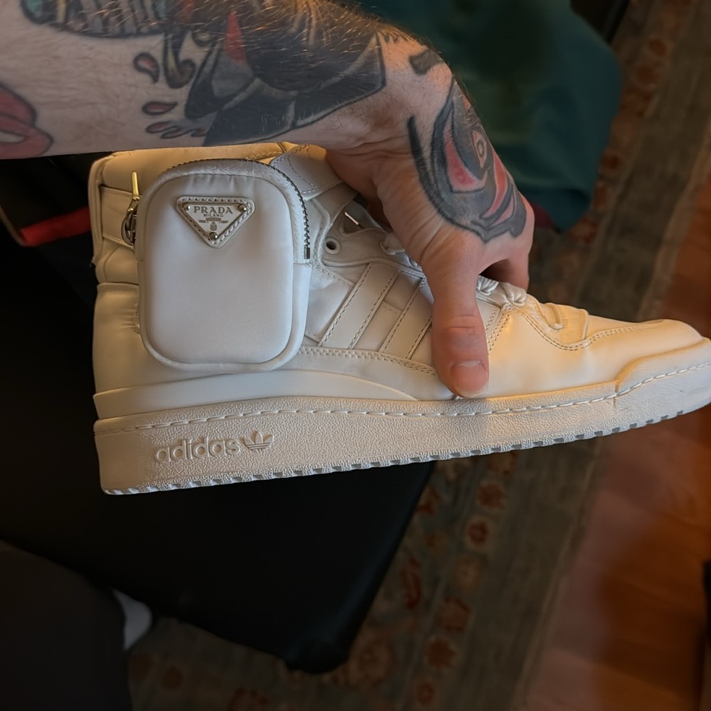 Prada Leather Sneakers 9.5 - Picture 8 of 8